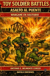 Toy soldier battles: Wargame en solitario, cooperativo y familiar para jugar con tus Army Men y Montaplex cover