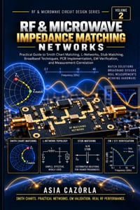 RF Impedance Matching Networks: Practical Matching from Lumped Networks to Distributed Structures cover