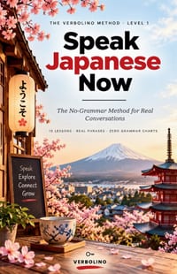 Speak Japanese Now: Read Hiragana and Katakana, Speak from Day One - 15 Lessons, No Grammar Tables cover