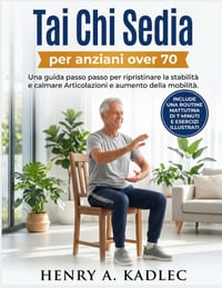 Tai Chi Sedia per anziani over 70: Una guida passo passo per ripristinare la stabilità e calmare Articolazioni e aumento della mobilità cover