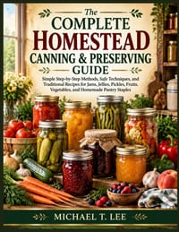 The Complete Homestead Canning & Preserving Guide: Simple Step-by-Step Methods, Safe Techniques, and Traditional Recipes for Jams, Jellies, Pickles, F cover