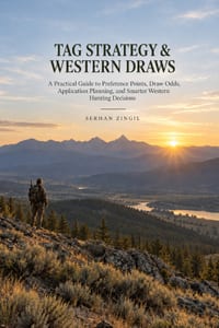 Tag Strategy & Western Draws: A Practical Guide to Preference Points, Application Strategy, Draw Systems, and Planning Western Big Game Hunts cover