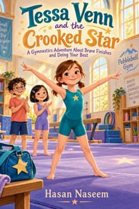 Tessa Venn and the Crooked Star: A Gymnastics Adventure About Brave Finishes and Doing Your Best cover