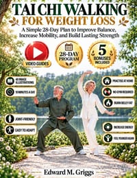 Tai CHI Walking for Weight Loss: A Simple 28-Day Plan to Improve Balance, Increase Mobility, and Build Lasting Strength cover