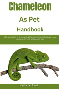 Chameleon as Pet Handbook: A Complete Guide to Understanding Chameleon Behavior, Building the Ideal Habitat, and Providing Responsible Care cover