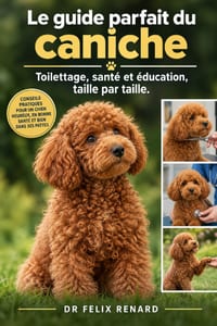 Le guide parfait du caniche: toilettage, santé et éducation, taille par taille. cover