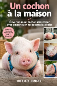 Un cochon à la maison: Élever un mini-cochon d'intérieur avec amour et en respectant les règles cover