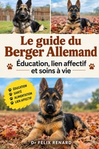 Le guide du Berger Allemand: Éducation, lien affectif et soins à vie cover