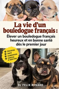 La vie d'un bouledogue français: Élever un bouledogue français heureux et en bonne santé dès le premier jour cover