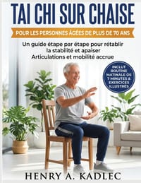 Tai Chi sur chaise pour les personnes âgées de plus de 70 ans: Un guide étape par étape pour rétablir la stabilité et apaiser Articulations et mobilit cover
