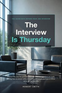 The Interview Is Thursday: A seven-day plan for your job interview: what the questions are really asking, how to answer without sounding rehearsed, an cover