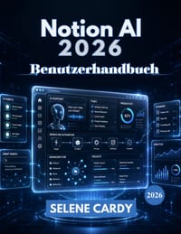 Notion AI 2026 Benutzerhandbuch: Ein praktisches Handbuch für KI-Agenten, intelligente Arbeitsbereiche, Automatisierung und Produktivitätssysteme cover