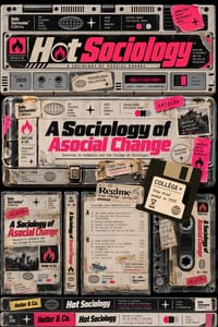 Hot Sociology - A Sociology of Asocial Change: Reaction to Acéphale & the Collège de Sociologie Vol. 3 cover