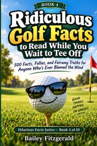 Ridiculous Golf Facts to Read While You Wait to Tee Off: 500 Facts, Follies, and Fairway Truths for Anyone Who's Ever Blamed the Wind cover