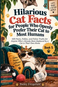 Hilarious Cat Facts for People Who Openly Prefer Their Cat to Most Humans: 500 Facts, Follies, and Feline Truths for Anyone Who's Already Been Replace cover