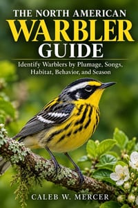 The North American Warbler Guide: Identify Warblers by Plumage, Songs, Habitat, Behavior, and Season cover
