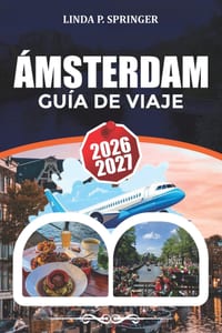 Ámsterdam Guía de Viaje 2026-2027: Itinerario, planificación de vacaciones, alojamiento, consejos de viaje y excursiones de un día cover