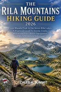 The Rila Mountains Hiking Guide 2026: From Musala Peak to the Seven Rila Lakes: A Practical Guide to Scenic Trails, Mountain Huts, Route Navigation, a cover