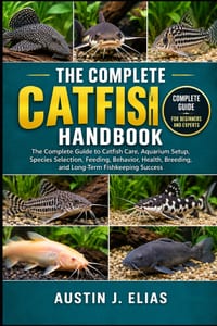 The Complete Catfish Handbook: The Complete Guide to Catfish Care, Aquarium Setup, Species Selection, Feeding, Behavior, Health, Breeding, and Long-Te cover