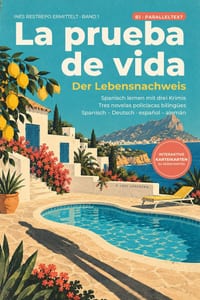 La prueba de vida - Der Lebensnachweis: Spanisch lernen mit drei Krimis - zweisprachige Lektüre B1 mit Paralleltext, Glossar und Landeskunde - Tres no cover