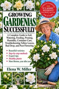 Growing Gardenias Successfully: A Complete Guide to Soil, Watering, Feeding, Pruning, Humidity, Container Care, Troubleshooting Yellow Leaves, Bud Dro cover