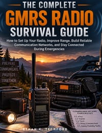 The Complete GMRS Radio Survival Guide: How to Set Up Your Radio, Improve Range, Build Reliable Communication Networks, and Stay Connected During Emer cover