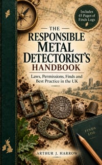 The Responsible Metal Detectorist's Handbook: Laws, Permissions, Finds and Best Practice in the UK cover