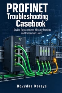 PROFINET Troubleshooting Casebook: Device Replacement, Missing Stations, and Connection Faults cover