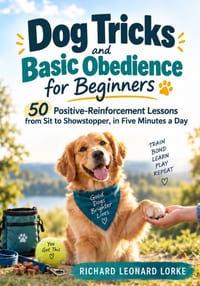 Dog Tricks and Basic Obedience for Beginners: 50 Positive-Reinforcement Lessons from Sit to Showstopper, in Five Minutes a Day cover