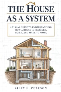 The House as a System: A visual guide to understanding how a house is designed, built, and made to work cover