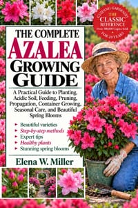 The Complete Azalea Growing Guide: A Practical Guide to Planting, Acidic Soil, Feeding, Pruning, Propagation, Container Growing, Seasonal Care, and Be cover