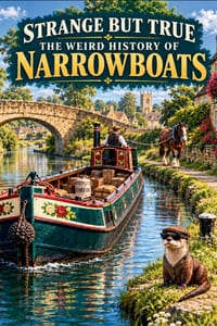 Strange But True the Weird History of Narrowboats: Canal Horses, Tunnel Leggers, Floating Families, Cheese Boats, and Other Bizarre Stories from Brita cover