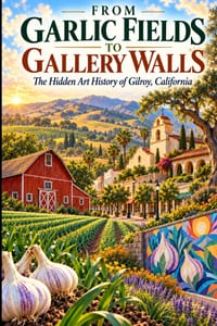 From Garlic Fields to Gallery Walls: The Hidden Art History of Gilroy, California cover