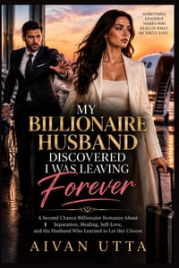 My Billionaire Husband Discovered I Was Leaving Forever: A Second Chance Billionaire Romance About Separation, Healing, Self-Love, and the Husband Who cover