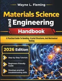 Materials Science and Engineering Handbook: A Practical Guide To Bonding, Crystal Structures, And Mechanical Testing cover