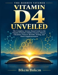 Vitamin D4 Unveiled: The Complete, Science-Based Guide to the Vitamin D Family's Hidden Vitamer: History, Chemistry, Sources, Benefits, Testing, and S cover