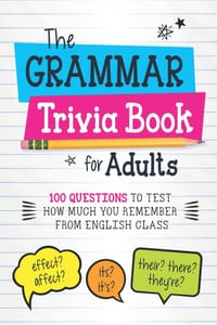 The Spelling Trivia Book for Adults: 100 Questions to Test How Well You Can Spell Without Autocorrect cover