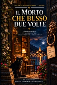 Il morto che bussò due volte: Un cozy mystery tra segreti, lettere impossibili e misteri di paese cover