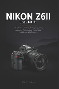 Nikon Z6II User Guide: Setup, Camera Controls, Photography, Video, Autofocus, Customization, Connectivity, and Practical Techniques cover