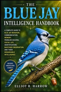 The Blue Jay Intelligence Handbook: A Complete Guide to Blue Jay Behavior, Communication, Memory, Problem-Solving, Social Life, Identification, Backya cover