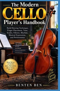 The Modern Cello Player's Handbook: Build Bowing Technique, Finger Placement, Tone, Scales, Vibrato, Rhythm, Musical Expression, and Performance cover