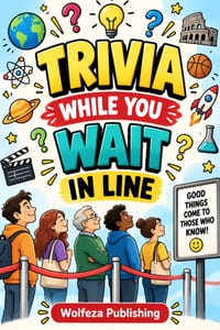 Trivia While You Wait in Line: Fun Facts, Quick Trivia Questions, and Fascinating Knowledge to Make Waiting in Line Fly By cover