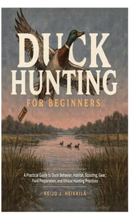 Duck Hunting for Beginners: A Practical Guide to Duck Behavior, Habitat, Scouting, Gear, Field Preparation, and Ethical Hunting Practices cover