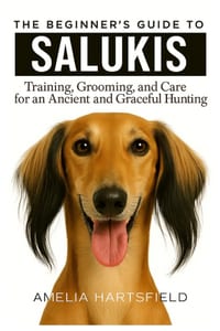 The Beginner's Guide to Salukis: Training, Grooming, and Care for an Ancient and Graceful Hunting Dog cover