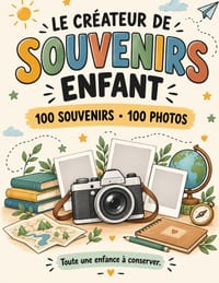 Le Créateur de Souvenirs Enfant: Album Photo Enfance à Compléter - 100 Photos pour Raconter les Petits et Grands Moments d'une Enfance cover