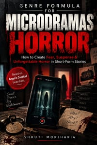 Genre Formula for Microdramas - HORROR: How to Create Fear, Suspense & Unforgettable Horror in Short-Form Stories cover