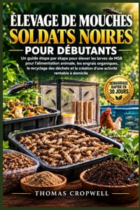 Élevage De Mouches Soldat Noir Pour Débutants: Guide étape par étape pour l'élevage de larves de mouche soldat noire destinées à l'alimentation animal cover