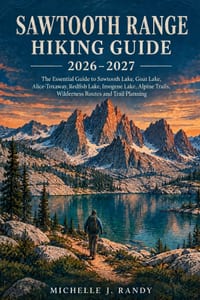 Sawtooth Range Hiking Guide 2026-2027: The Essential Guide to Sawtooth Lake, Goat Lake, Alice-Toxaway, Redfish Lake, Imogene Lake, Alpine Trails, Wild cover