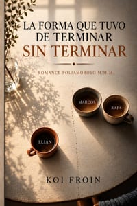 La Forma Que Tuvo de Terminar Sin Terminar (Version M/M/M): Una novela sobre lo que confundimos con reinventarnos cuando en realidad estamos huyendo cover