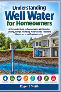 Understanding Well Water for Homeowners: A Complete Guide to Groundwater, Well Location, Drilling, Pumps, Plumbing, Water Quality, Treatment, Maintena cover